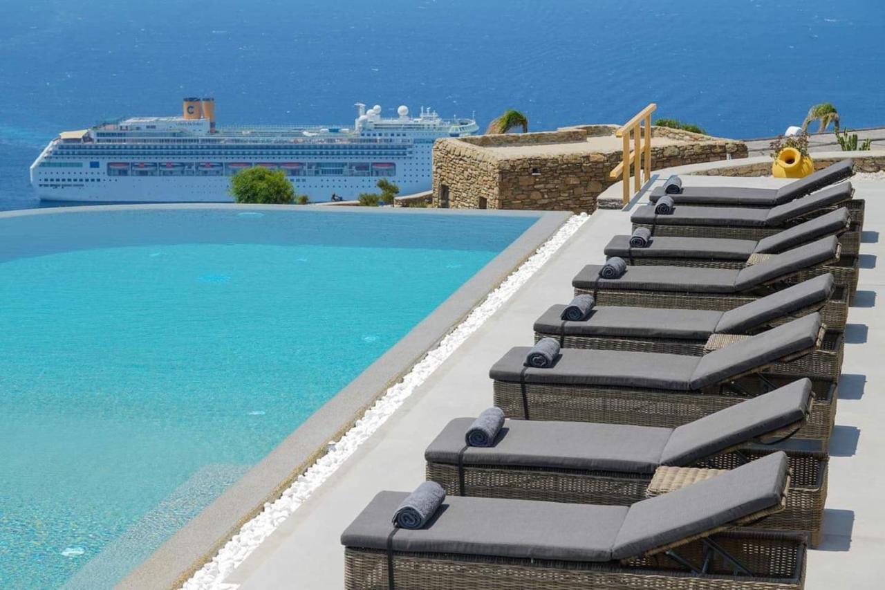 Cloud Nine Villa Mykonos Mykonos Town Екстер'єр фото